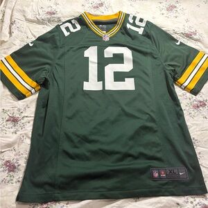 NFL Green and Yellow Men's Jersey